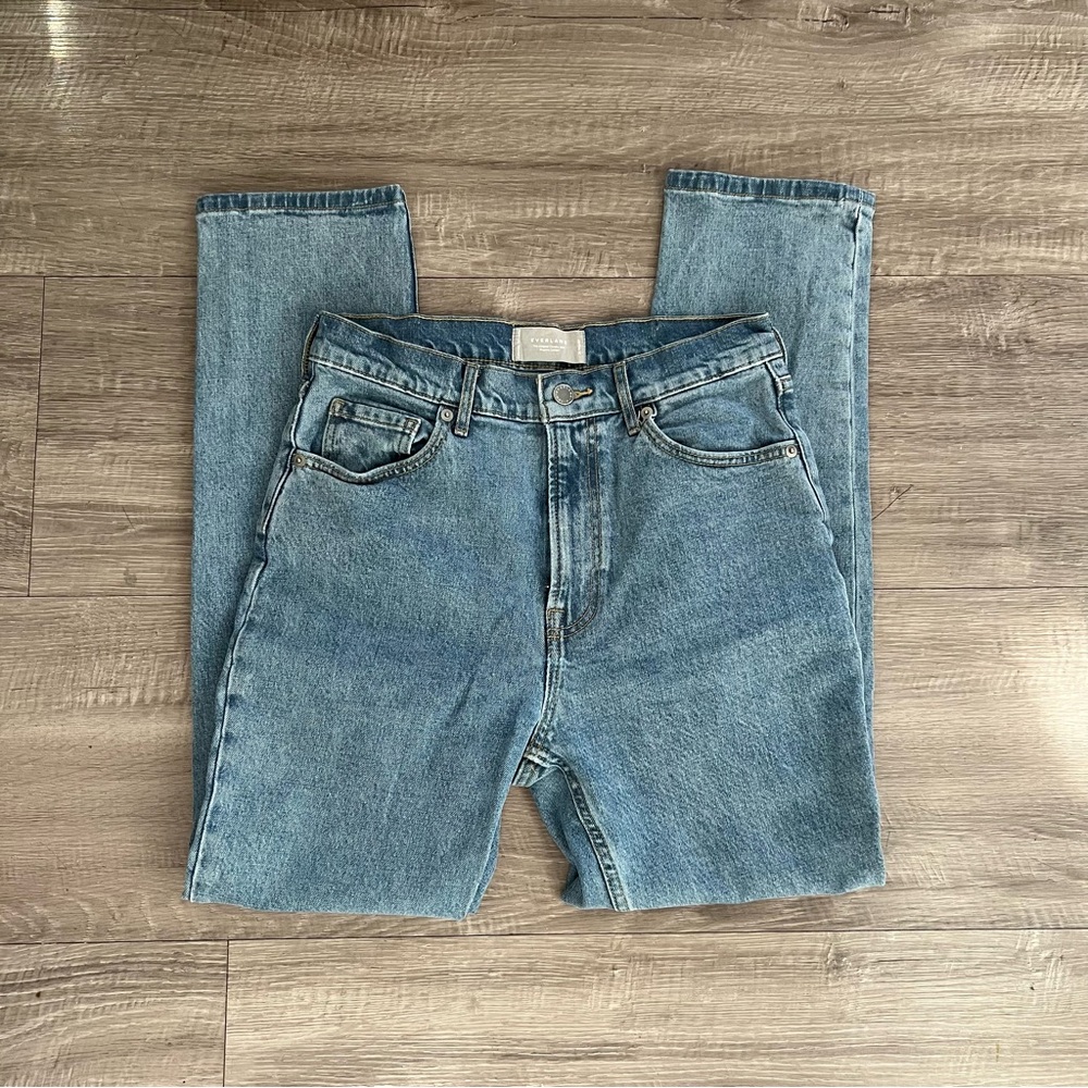 Everlane Straight Leg Denim Jeans